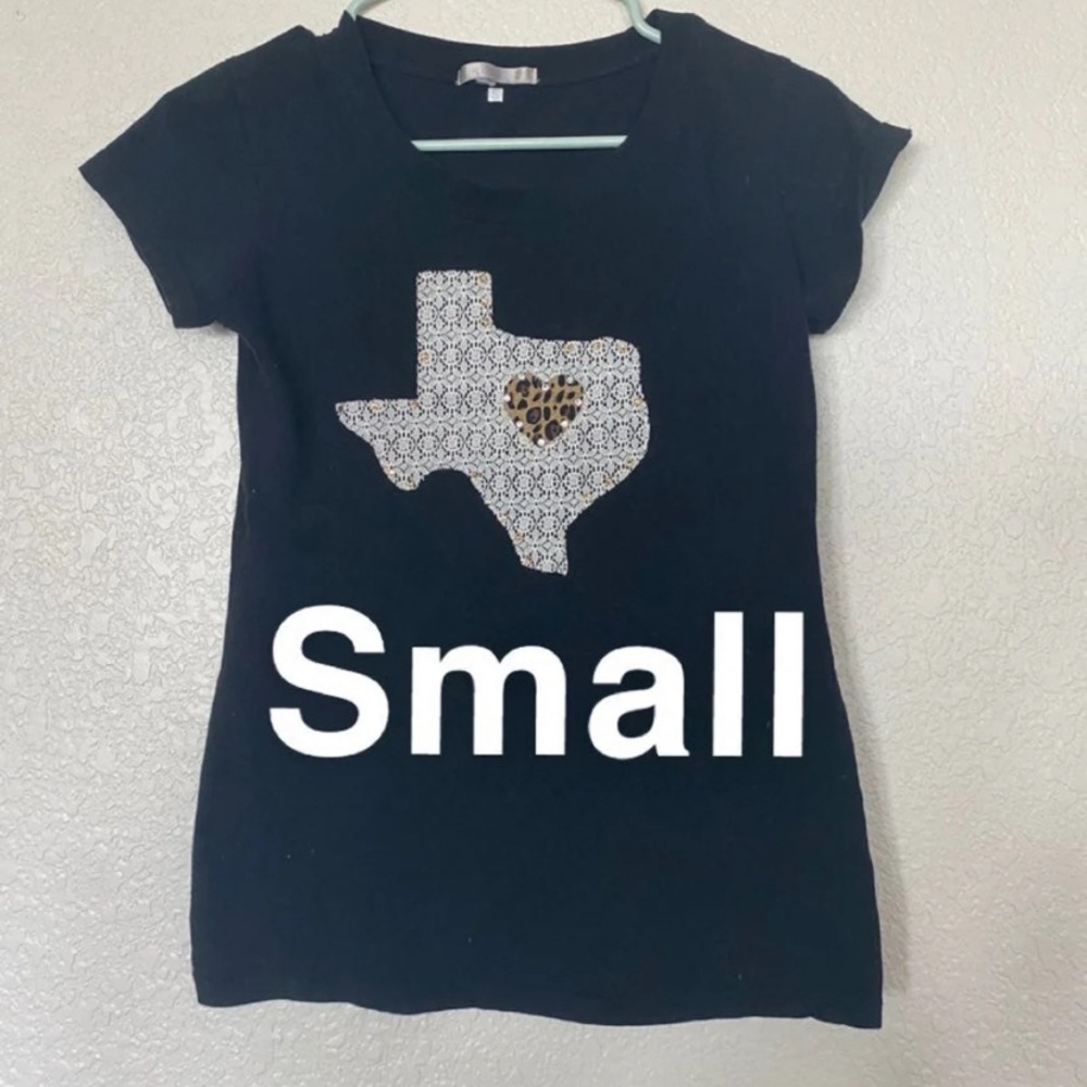 Texas Boutique Printed Lace Top